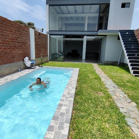 Casa De Playa Con Piscina Villa Ancon Exterior photo