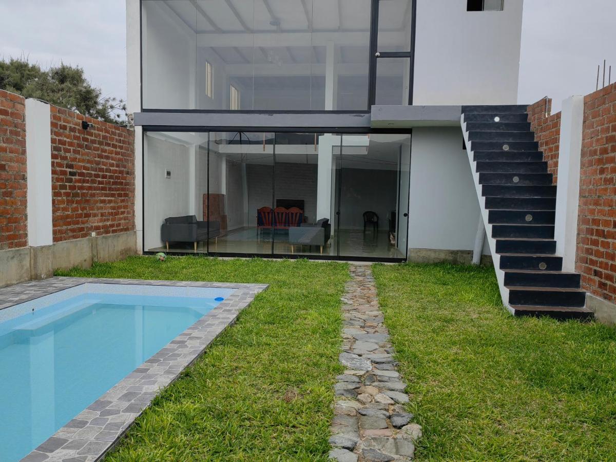 Casa De Playa Con Piscina Villa Ancon Exterior photo