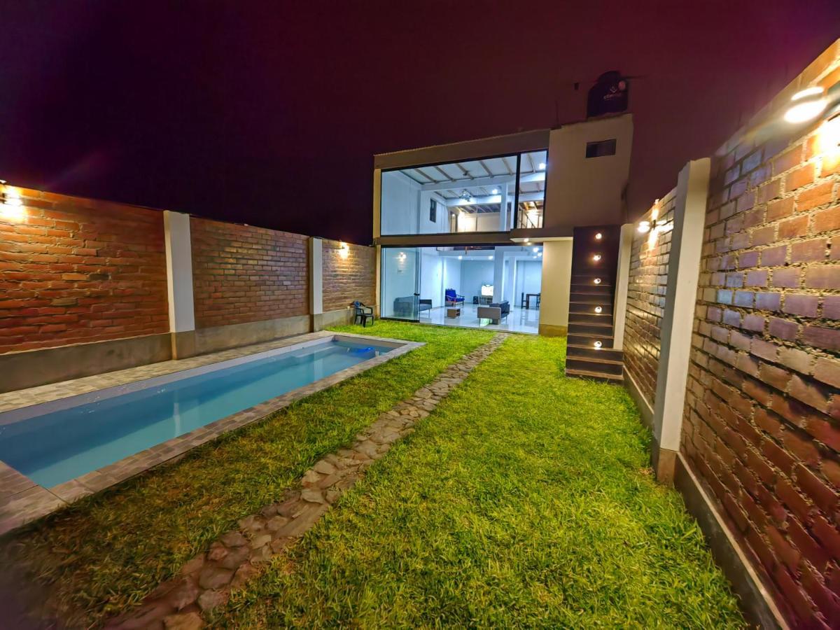 Casa De Playa Con Piscina Villa Ancon Exterior photo