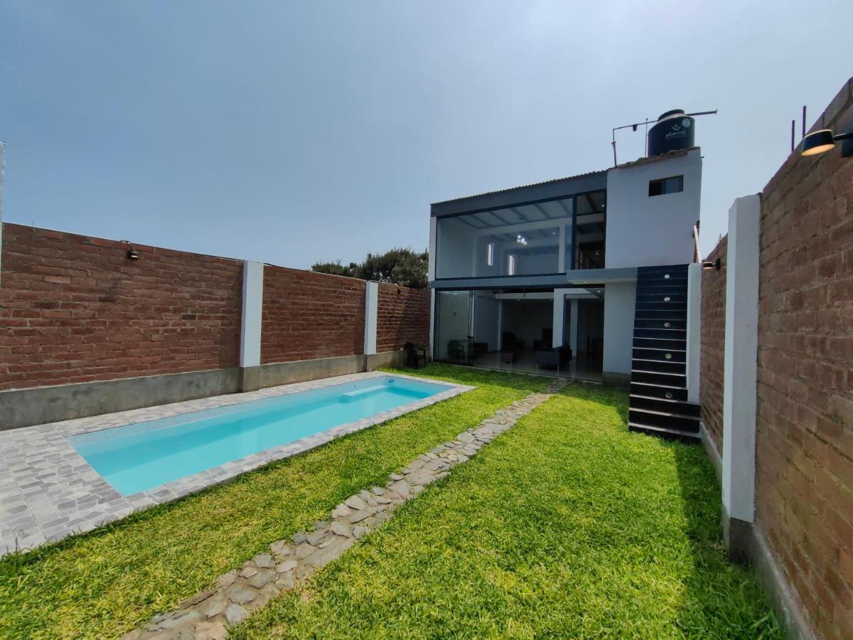 Casa De Playa Con Piscina Villa Ancon Exterior photo