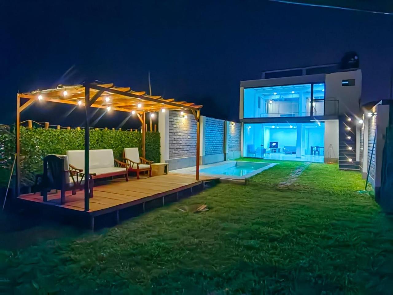 Casa De Playa Con Piscina Villa Ancon Exterior photo