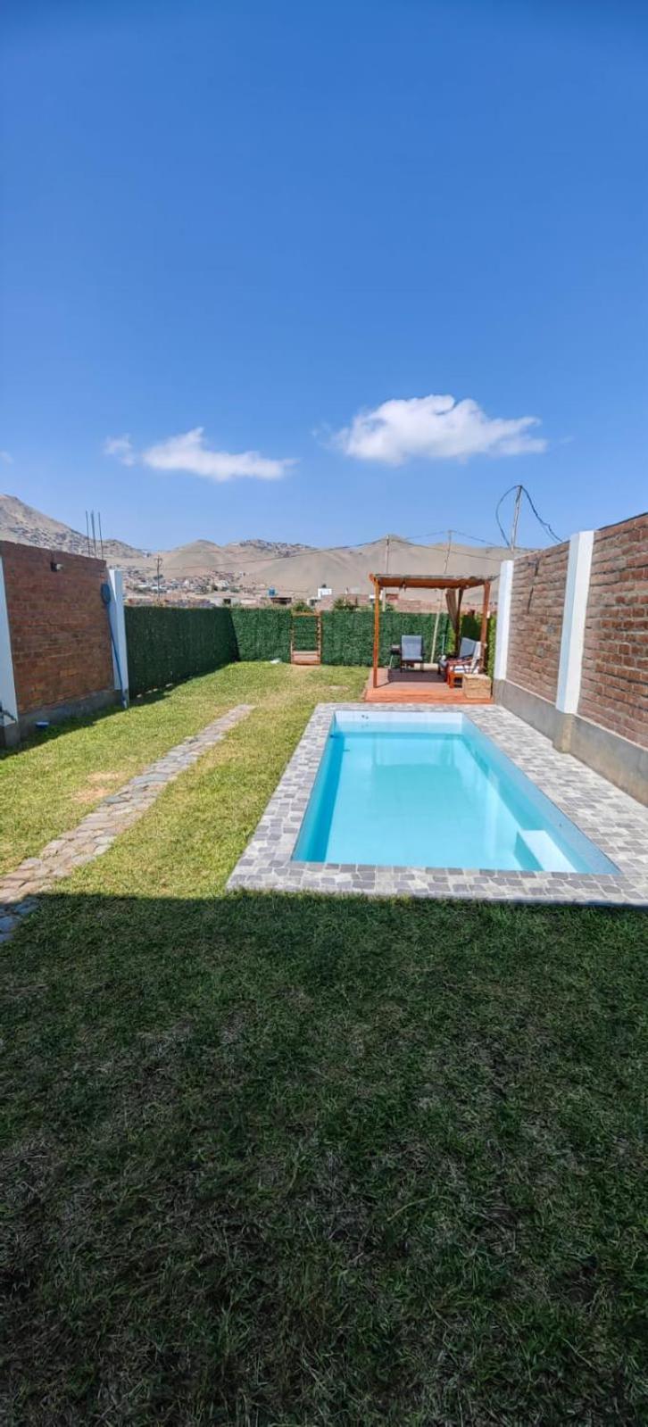 Casa De Playa Con Piscina Villa Ancon Exterior photo