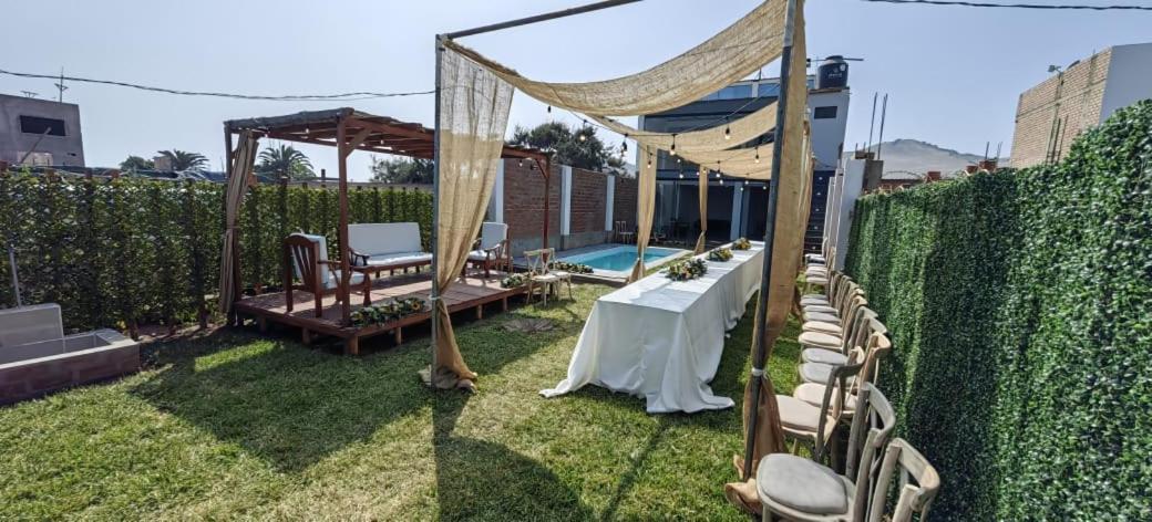 Casa De Playa Con Piscina Villa Ancon Exterior photo