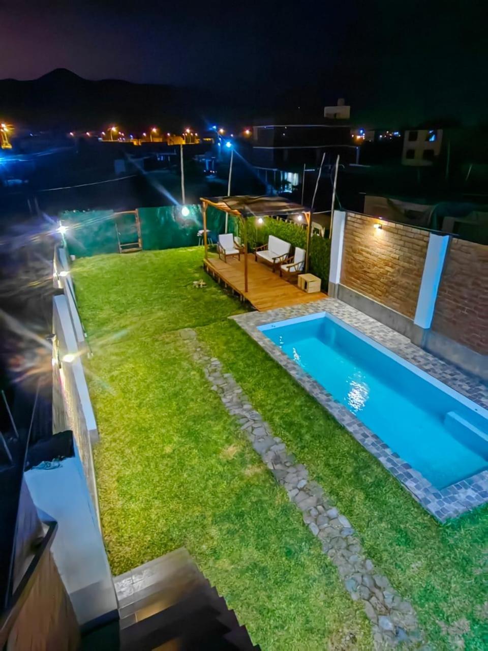 Casa De Playa Con Piscina Villa Ancon Exterior photo